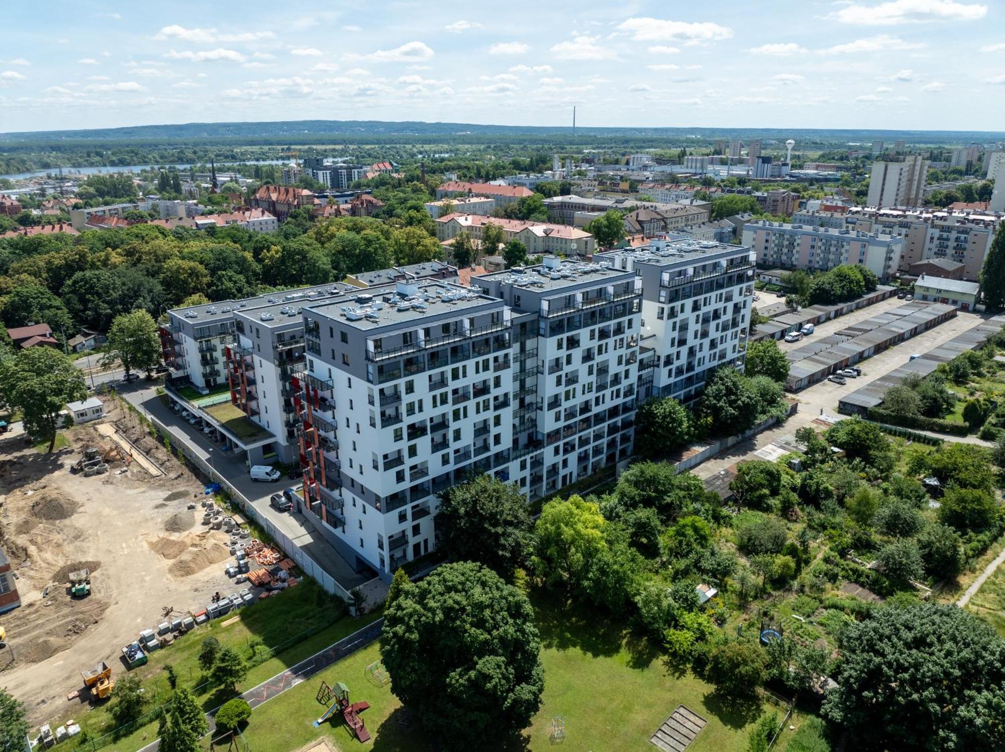 Golden Park Aparthotel Stettin Exterior foto
