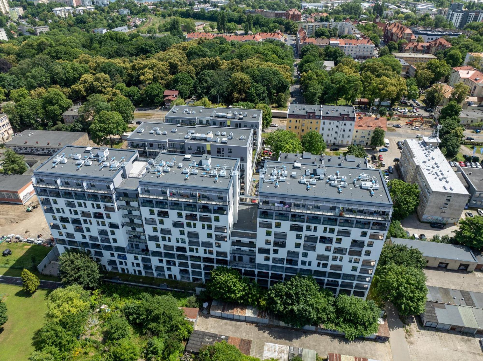 Golden Park Aparthotel Stettin Exterior foto